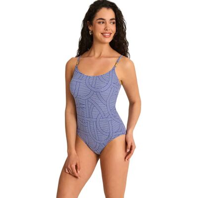 Dames zwempak uit 1 stuk Selmark Reverie Bleu 90C Dames zwempak uit 1 stuk Selmark Reverie Bleu 90C