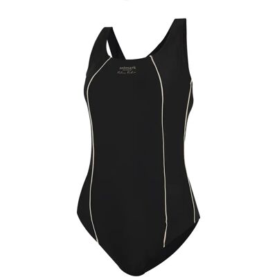 Dames zwempak uit 1 stuk Selmark Sport Tech ST7 Noir S Dames zwempak uit 1 stuk Selmark Sport Tech ST7 Noir S