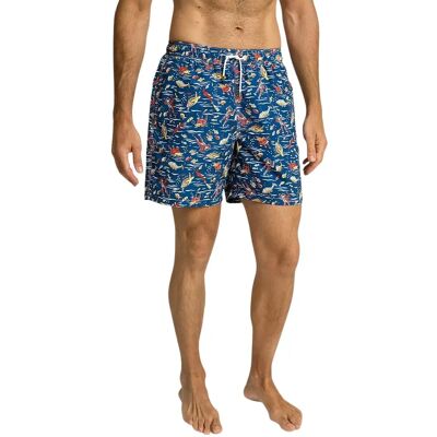 Zwemshort Hackett Vintage Diver Multicolore XL Zwemshort Hackett Vintage Diver Multicolore XL