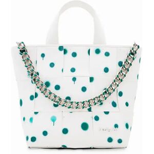 Vrouwenhandtas Desigual New Splatter Valdivia Blanc TU Vrouwenhandtas Desigual New Splatter Valdivia Blanc TU