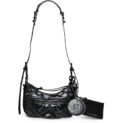 Schoudertas voor vrouwen Steve Madden Bglowing Zwart TU Schoudertas voor vrouwen Steve Madden Bglowing Zwart TU