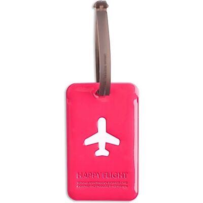 vierkant bagagelabel Alife Design Rose TU vierkant bagagelabel Alife Design Rose TU