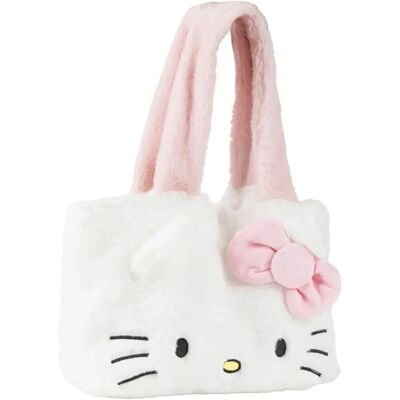 Pluche boodschappentas Cerda Hello Kitty Blanc 30x37x8 cm Pluche boodschappentas Cerda Hello Kitty Blanc 30x37x8 cm