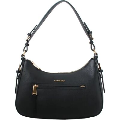 Leren handtas voor dames van kalfsleer Chabrand Montmartre Noir TU Leren handtas voor dames van kalfsleer Chabrand Montmartre Noir TU