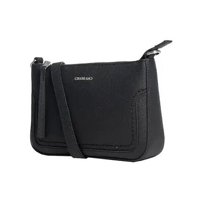 Vrouwen handtas van gegrane kalfsleer Chabrand Jade Noir TU Vrouwen handtas van gegrane kalfsleer Chabrand Jade Noir TU