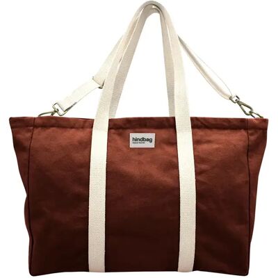 Boodschappentas Hindbag Jean Marron TU Boodschappentas Hindbag Jean Marron TU