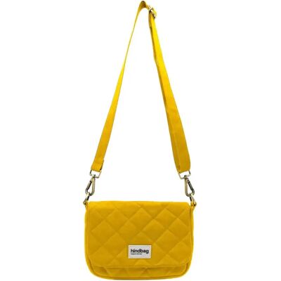 Vrouwelijke gewatteerde handtas Hindbag Margault Jaune TU Vrouwelijke gewatteerde handtas Hindbag Margault Jaune TU