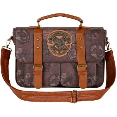 Schoudertas Karactermania Harry Potter Pride Marron 27x35x12 cm Schoudertas Karactermania Harry Potter Pride Marron 27x35x12 cm