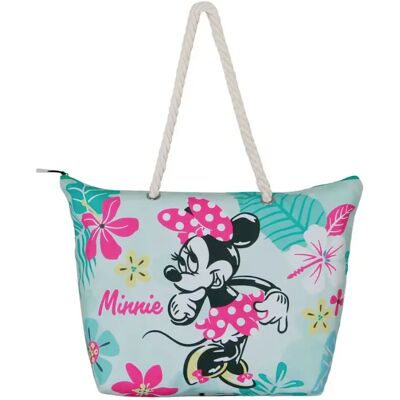 Strandtas meisje Karactermania Disney Minnie Vert 37x52x17 cm Strandtas meisje Karactermania Disney Minnie Vert 37x52x17 cm