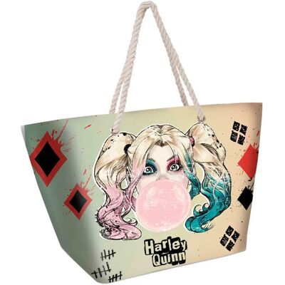Strandtas voor kinderen Karactermania Dc Comics Harley Quinn Mad Love Bleu 37x52x17 cm Strandtas voor kinderen Karactermania Dc Comics Harley Quinn Mad Love Bleu 37x52x17 cm