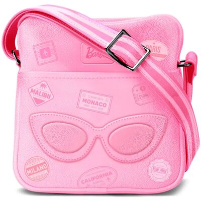 Schoudertas voor meisjes Karactermania Barbie Travel Rose 7x17x16 cm Schoudertas voor meisjes Karactermania Barbie Travel Rose 7x17x16 cm