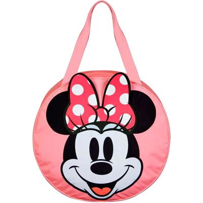 Meisje strandtas Karactermania Disney Minnie Rose 50x53x16 cm Meisje strandtas Karactermania Disney Minnie Rose 50x53x16 cm