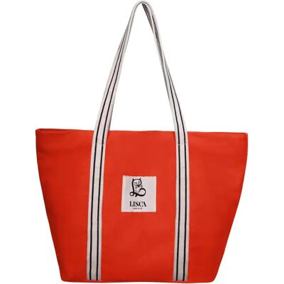 Strandtas voor vrouwen Lisca Portofino Rouge TU Strandtas voor vrouwen Lisca Portofino Rouge TU