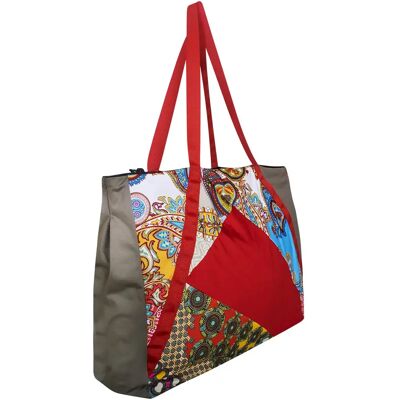 Strandtas voor vrouwen Luna Indu Rouge 50 cm Strandtas voor vrouwen Luna Indu Rouge 50 cm