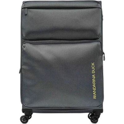 Uitbreidbare extra grote trolley tas Mandarina Duck Zephyr Gris 83x53x32 cm Uitbreidbare extra grote trolley tas Mandarina Duck Zephyr Gris 83x53x32 cm