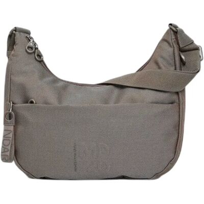 Verstelbare schoudertas met sluiting Mandarina Duck Hobo Gris 13,8x14,6x4,7 cm Verstelbare schoudertas met sluiting Mandarina Duck Hobo Gris 13,8x14,6x4,7 cm
