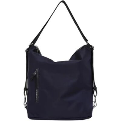 Handtas Mandarina Duck Hobo Hunter Bleu 36x33,5x15 cm Handtas Mandarina Duck Hobo Hunter Bleu 36x33,5x15 cm