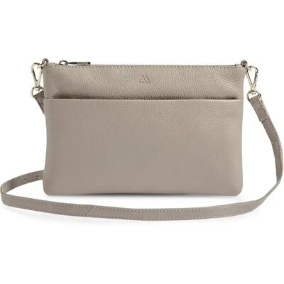 Dames schoudertas Markberg Leather KarimaMBG Grain Beige TU Dames schoudertas Markberg Leather KarimaMBG Grain Beige TU