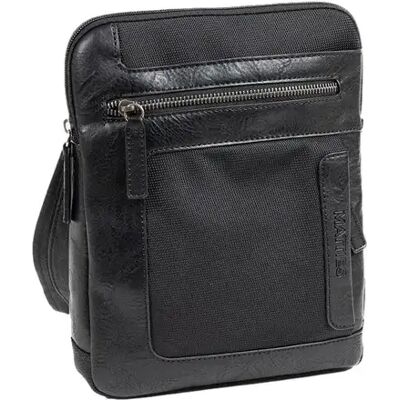 Nylon Schoudertas Matties Bags Noir 18,5x21x6,5 cm Nylon Schoudertas Matties Bags Noir 18,5x21x6,5 cm