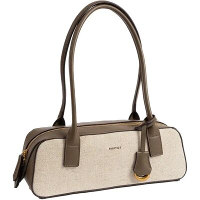 Schoudertas voor vrouwen Matties Bags Luma Blanc 33,5x11x10 cm Schoudertas voor vrouwen Matties Bags Luma Blanc 33,5x11x10 cm