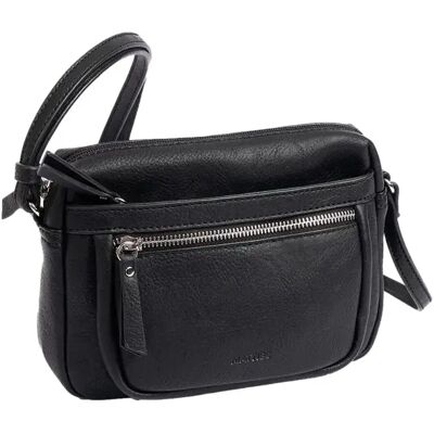 Mini schoudertas voor vrouwen Matties Bags Noir 21x15x5,5 cm Mini schoudertas voor vrouwen Matties Bags Noir 21x15x5,5 cm