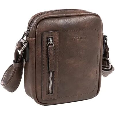 Schoudertas Matties Bags Compact Verota Marron 16x20 cm Schoudertas Matties Bags Compact Verota Marron 16x20 cm