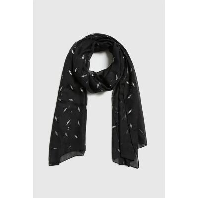 Damessjaal Moodo L-SZ-4911 Noir TU Damessjaal Moodo L-SZ-4911 Noir TU