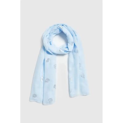 Damessjaal Moodo L-SZ-4925 Bleu TU Damessjaal Moodo L-SZ-4925 Bleu TU