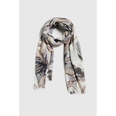 Damessjaal Moodo L-SZ-4932 Gris TU Damessjaal Moodo L-SZ-4932 Gris TU