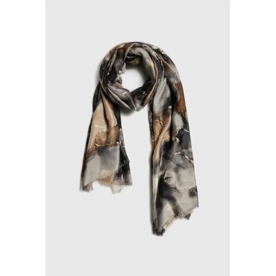 Damessjaal Moodo L-SZ-4935 Marron TU Damessjaal Moodo L-SZ-4935 Marron TU