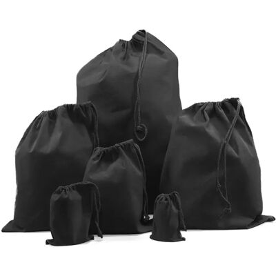 Kleine tassen van gerecycled katoen Newgen Noir XL Kleine tassen van gerecycled katoen Newgen Noir XL