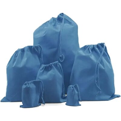 Kleine tassen van gerecycled katoen Newgen Bleu XL Kleine tassen van gerecycled katoen Newgen Bleu XL