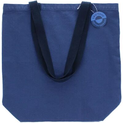Katoenen draagtas Rex London Bleu 44x14x79 cm Katoenen draagtas Rex London Bleu 44x14x79 cm