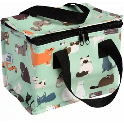 Isothermische lunchtas Rex London Nine Lives Vert 21x12x16 cm Isothermische lunchtas Rex London Nine Lives Vert 21x12x16 cm