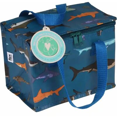 Isothermische lunchtas Rex London Sharks Bleu 21x12x16 cm Isothermische lunchtas Rex London Sharks Bleu 21x12x16 cm