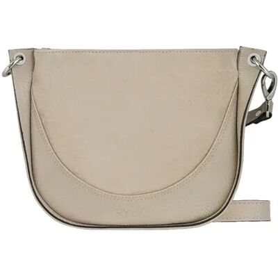 Dames leren en suède handtas Ryłko Beige TU Dames leren en suède handtas Ryłko Beige TU