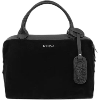 Leren tas voor vrouwen Ryłko Noir TU Leren tas voor vrouwen Ryłko Noir TU