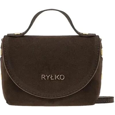Klein Velours Handtasje Ryłko Marron TU Klein Velours Handtasje Ryłko Marron TU