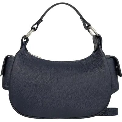 Hoge kwaliteit leren handtas dames Ryłko 120 cm Bleu TU Hoge kwaliteit leren handtas dames Ryłko 120 cm Bleu TU