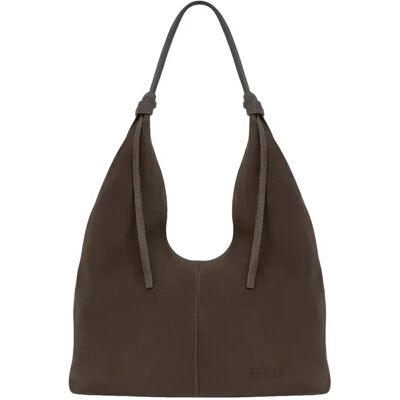 Leren damestas Ryłko Marron TU Leren damestas Ryłko Marron TU