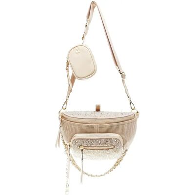 Schoudertas voor dames Steve Madden Bmaxima Beige TU Schoudertas voor dames Steve Madden Bmaxima Beige TU
