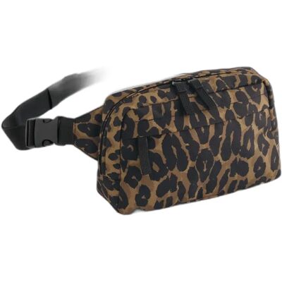 Schoudertas voor vrouwen Bag Base Leopard print Marron 11 L Schoudertas voor vrouwen Bag Base Leopard print Marron 11 L