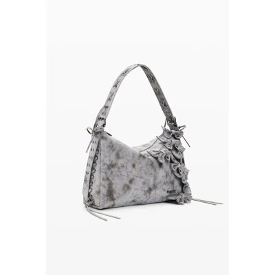 Schoudertas voor vrouwen Desigual Nickel Leiria Gris TU Schoudertas voor vrouwen Desigual Nickel Leiria Gris TU
