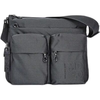 Uitbreidbare schoudertas Mandarina Duck MD20 Gris 28x32x10 cm Uitbreidbare schoudertas Mandarina Duck MD20 Gris 28x32x10 cm