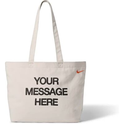Boodschappentas Nike Your Message Here Beige TU Boodschappentas Nike Your Message Here Beige TU