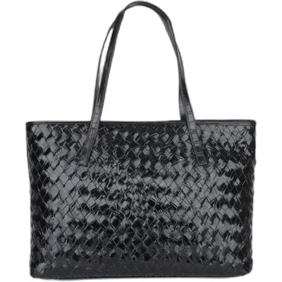Vrouwenhandtas Nunoo Shopper Texas Noir 26x36x19 cm Vrouwenhandtas Nunoo Shopper Texas Noir 26x36x19 cm