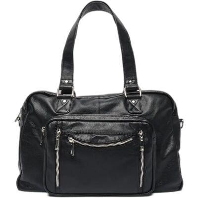 Vrouwenhandtas Nunoo Mille Air 1 Noir 26x37x12 cm Vrouwenhandtas Nunoo Mille Air 1 Noir 26x37x12 cm