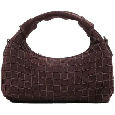 Vrouwenhandtas Nunoo Mini Dandy Marron TU Vrouwenhandtas Nunoo Mini Dandy Marron TU