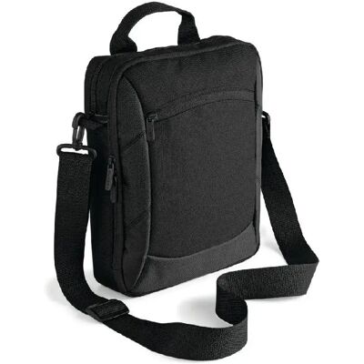 Schoudertas voor iPad/tablet Quadra Noir 23x29x8 cm Schoudertas voor iPad/tablet Quadra Noir 23x29x8 cm