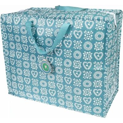 Opbergtas Rex London Jumbo Friendship Blauw 58x28x48 cm Opbergtas Rex London Jumbo Friendship Blauw 58x28x48 cm